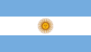 Flag of Argentina.
