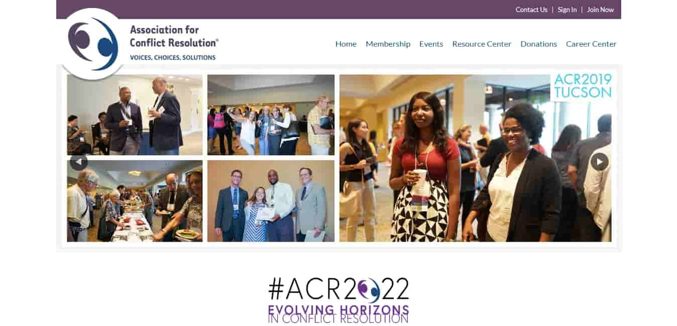 Image presenting a preview of the publication Association for Conflict Resolution Annual Conference Sept. 28, 2016.