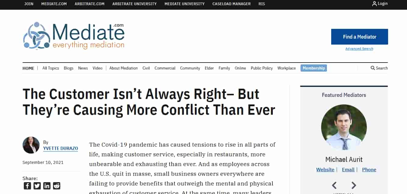 Image presenting a preview of the publication The Customer Isn’t Always Right– But They’re Causing More Conflict Than Ever.