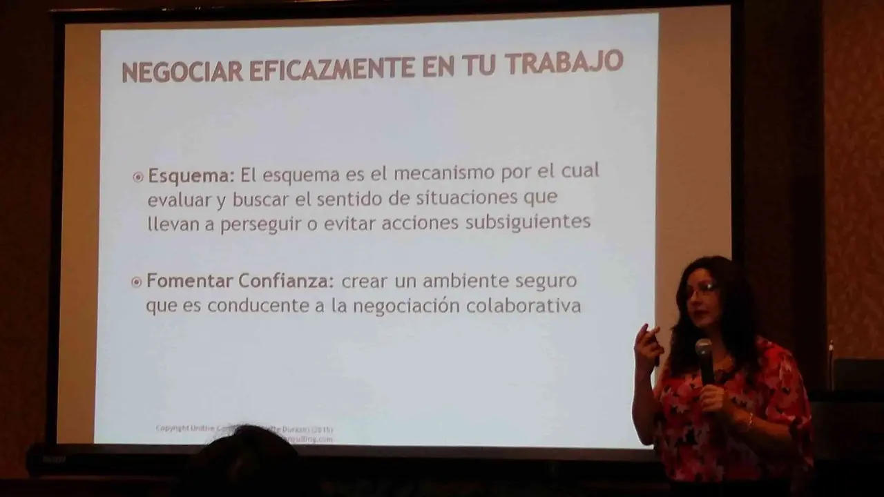 Yvette Durazo talking about how to effectively negotiate your work.