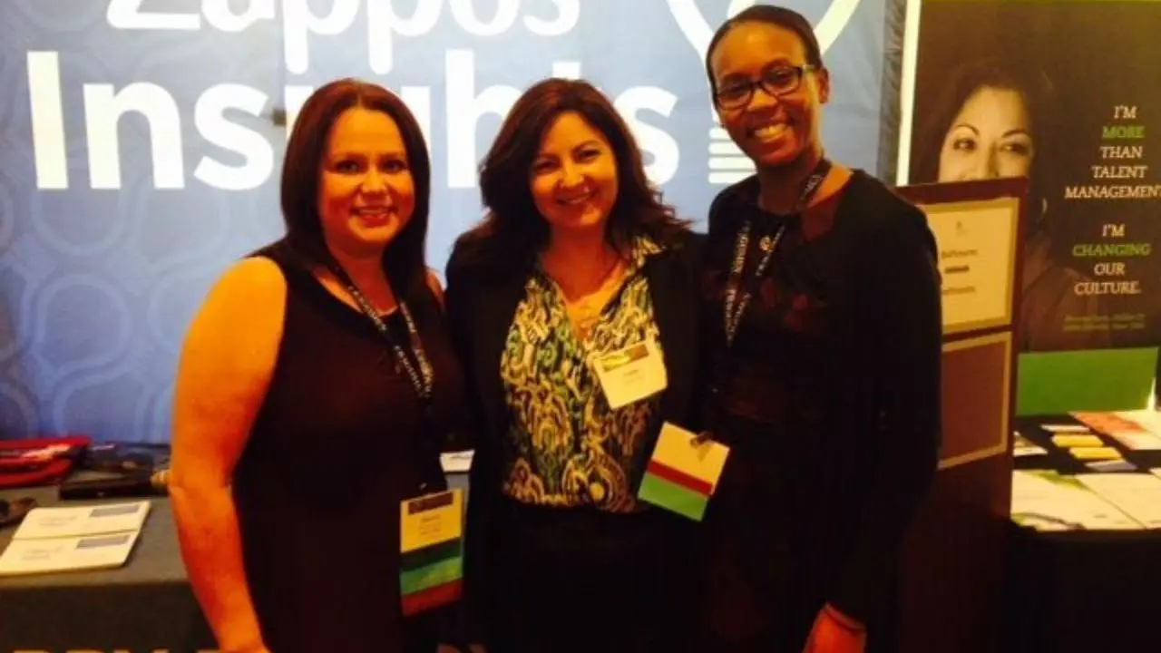 Image of Yvette Durazo with two friends.